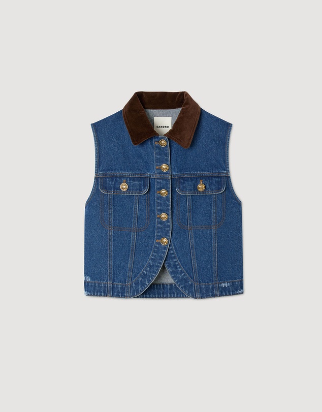 Sandro - Santana Denim Jacket