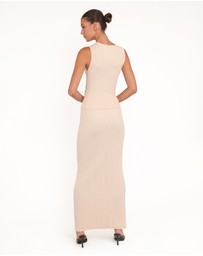 Petal & Pup - Jessie Knit Skirt Set - Beige