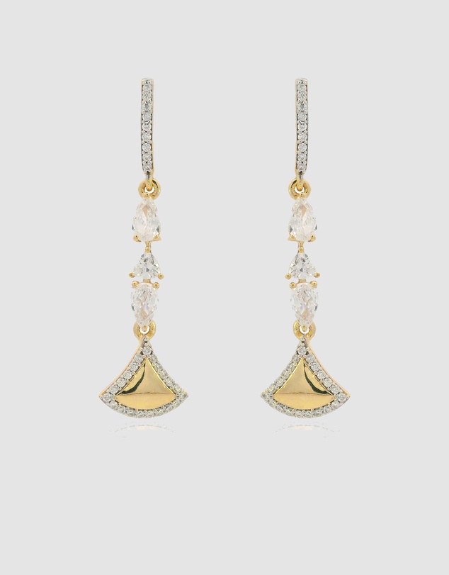 Georgini - Georgini Chic Noel Fantasy Earrings Gold