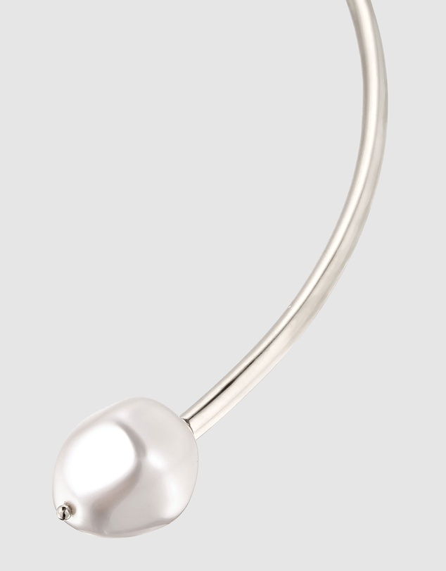 Elli Jewelry - Swarovski® Pearl Wire Choker in 925 Silver