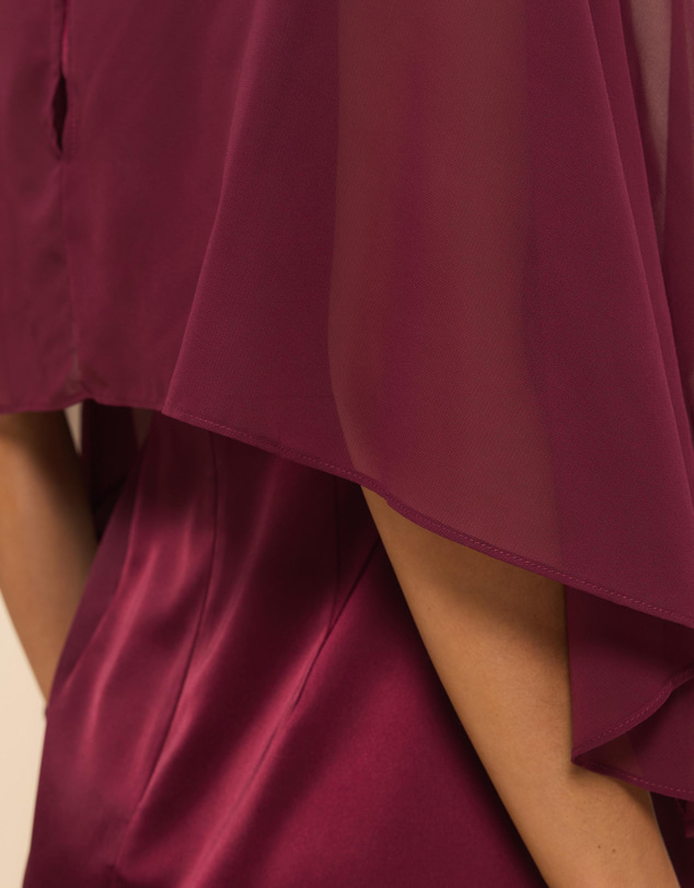 CHANCERY - Nicole Cape Mini Dress