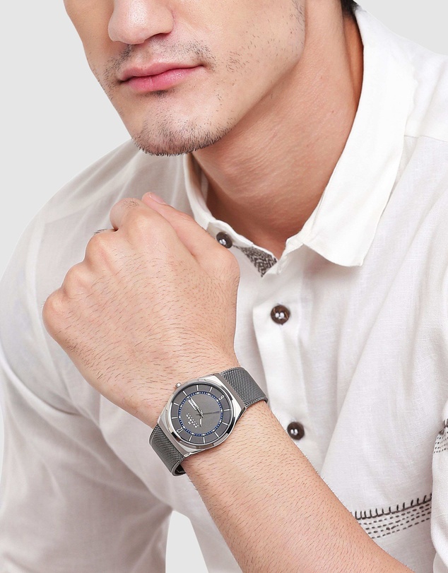 Skagen - Skagen Melbye Titanium Charcoal Watch SKW6078