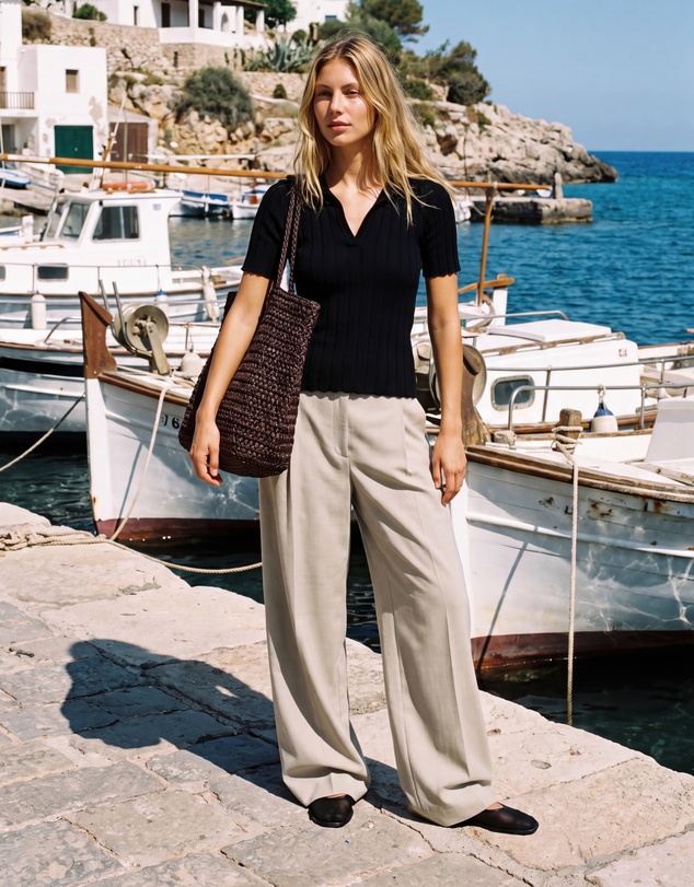 The Fated - Miles Collared Knit Top
