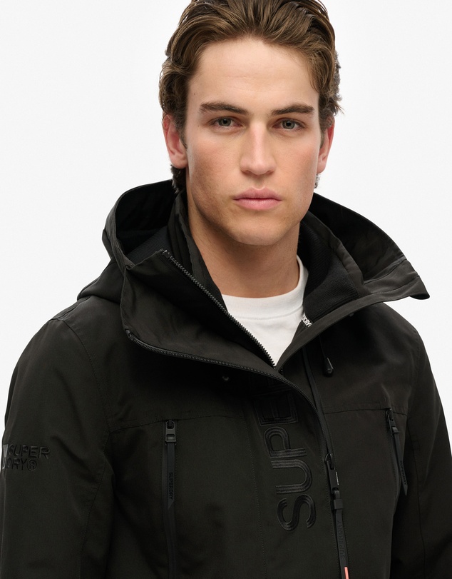 Superdry - Slim Fit Hood Ultimate Embroidered Windbreaker