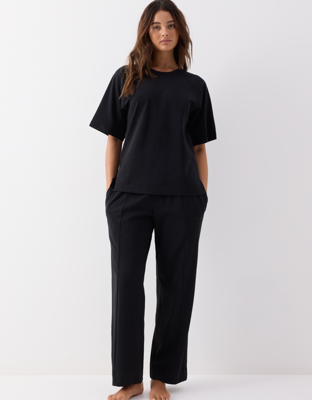 Wanderluxe Sleepwear - Florence Top Black