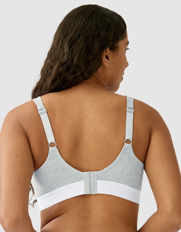 Naturana - Athleisure Cotton Padded Strap Wirefree Bra