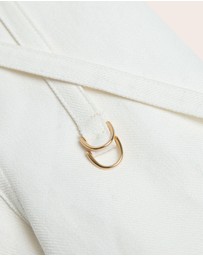 IDA+S - Rosie White Wide Leg Pants