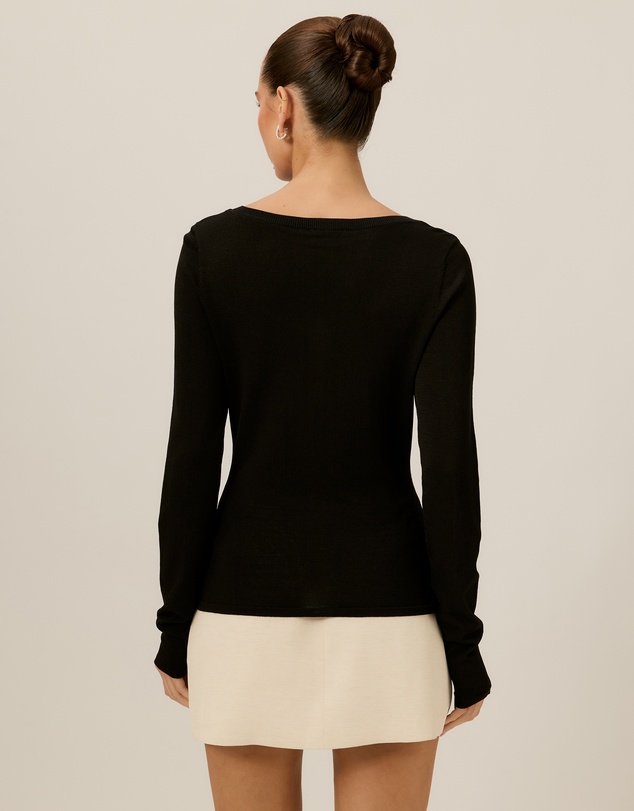 Tussah - Freya Fine Knit Long Sleeve Top
