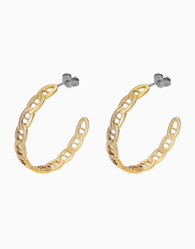 Fossil - Heritage Gold Tone Earring