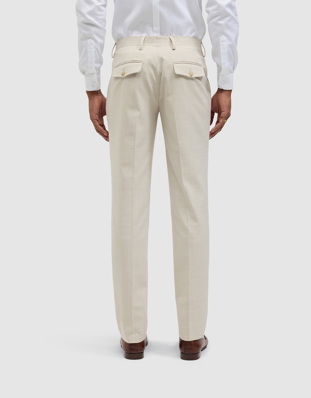 Politix - Prince Of Wales Check Tailored Suit Pant