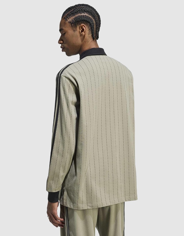 adidas Originals - Pinstripes Long Sleeve Polo