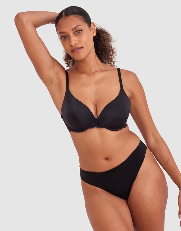 Bras N Things - Sexy Basics Lightly Lined Bra - Black