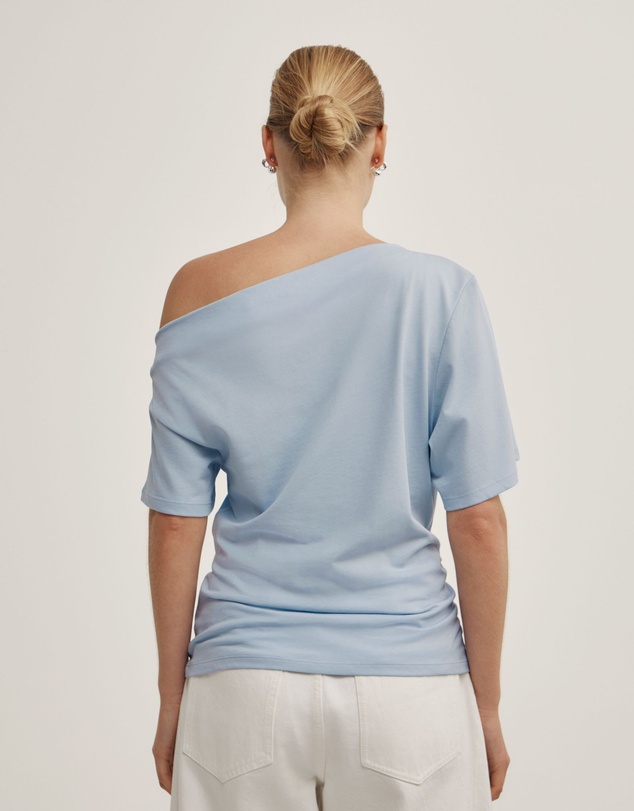 Witchery - Ruched Asymmetric T-shirt