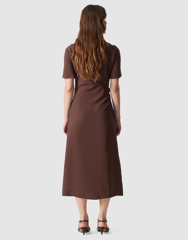 & Other Stories - Knot-Detail Midi Dress