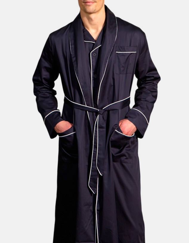Henry Bucks - Henry Lounge Easy Care Cotton Robe