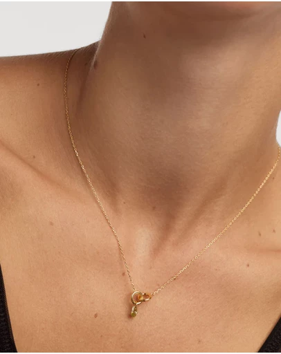 PDPAOLA - Green Lily Necklace