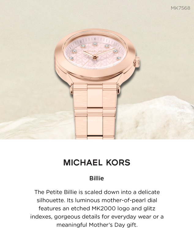 Michael Kors - Billie Rose Gold Analogue Watch