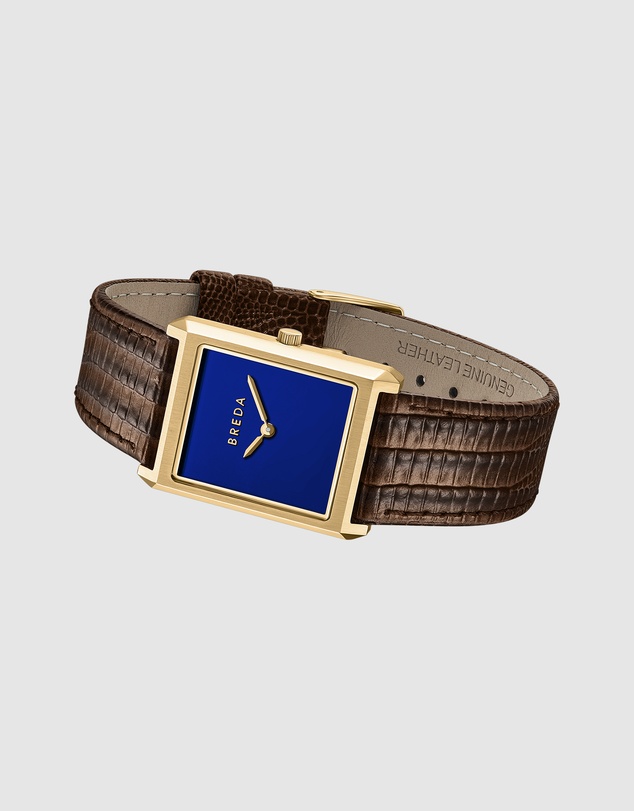 Breda - Virgil 1763b Leather Band Watch, 26MM