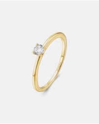 Ania Haie - Gold Classic Slim Stacking Ring