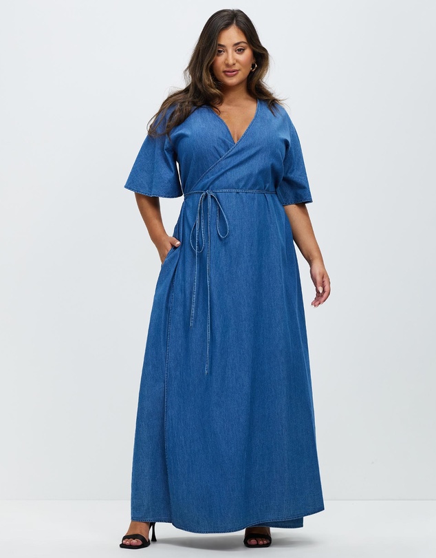 Hope & Harvest - Hadley Maxi Wrap Dress