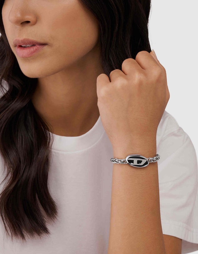 Diesel - Steel Silver Tone Bracelet