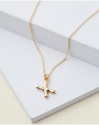 Zahar - Letter X Necklace