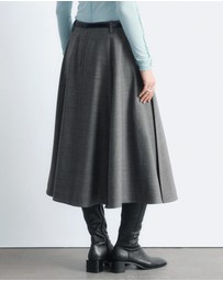 & Other Stories - Pleated Wool Midi Skirt