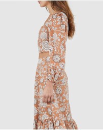 Amelius - Folklore Crop Top