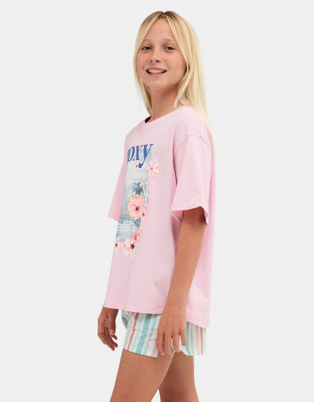 Roxy - Girls 8 to 16 Summer Swell T-Shirt