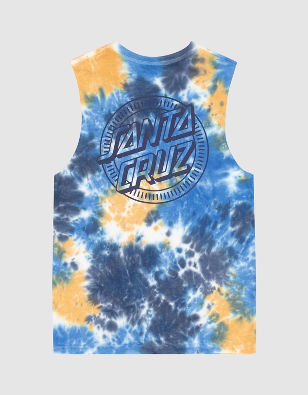 Santa Cruz - Industrial Dot Mono Muscle - Teens