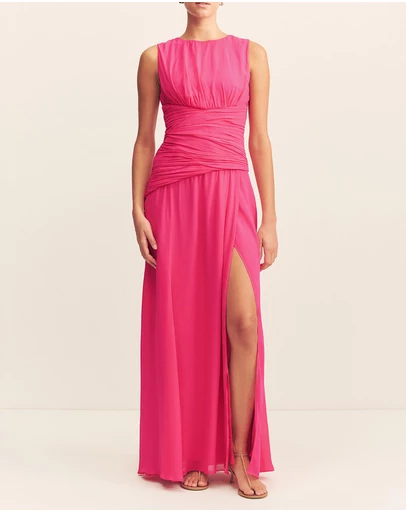 Shona Joy - Korine Side Split Maxi Dress