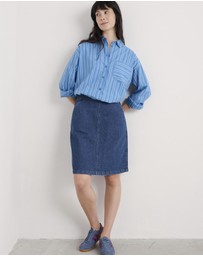 Seasalt - Seasalt Cornwall Blue Dovetail Skirt