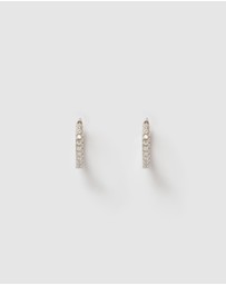 Izoa - Rae Small Huggie Earrings