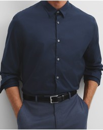 Country Road - Slim Fit Stretch Cotton Shirt