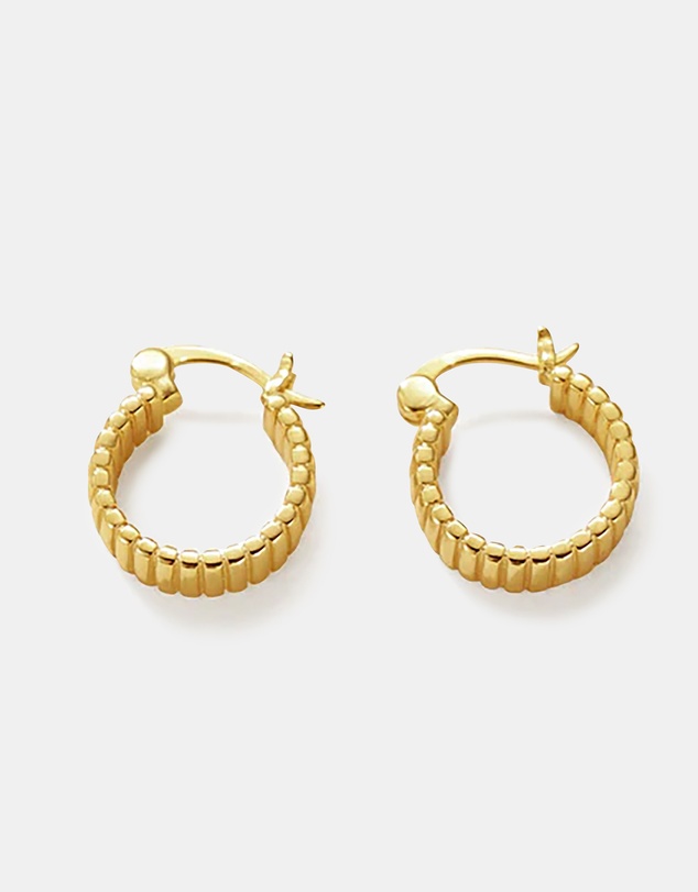 Ichu - Mini Chunky hoops Gold