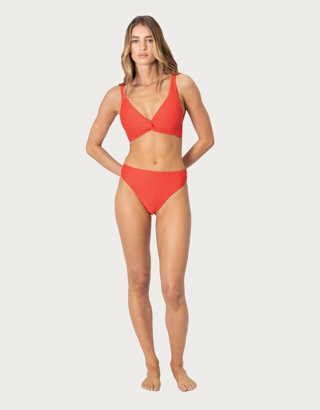 Baku Swimwear - Rococco High Waist Cheeky Bikini Bottom