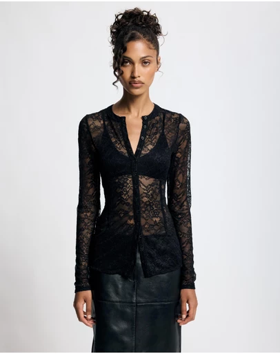 Lover - Celeste Lace Shirt