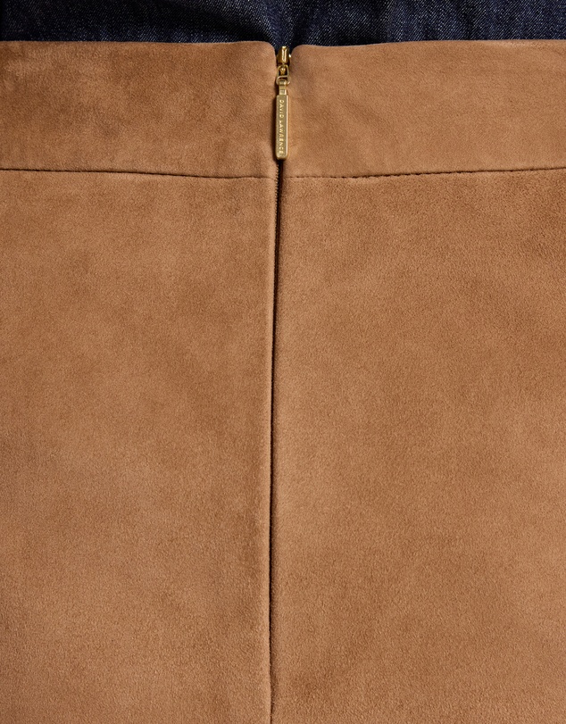 David Lawrence - Tanzie Suede Pencil Skirt