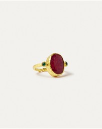Ottoman Hands - Lucia Ruby Cocktail Ring