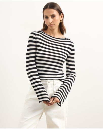 Black  White Stripe