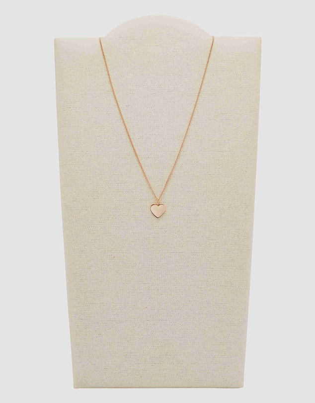 Fossil - Vintage Iconic Rose Gold-Tone Necklace