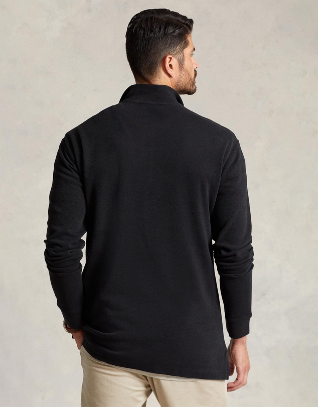 Polo Ralph Lauren - ICONIC EXCLUSIVE - Big & Tall Estate-Rib Quarter-Zip Pullover
