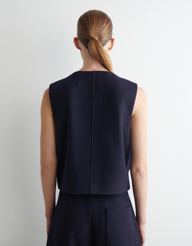 COS - Boiled Merino Wool Waistcoat