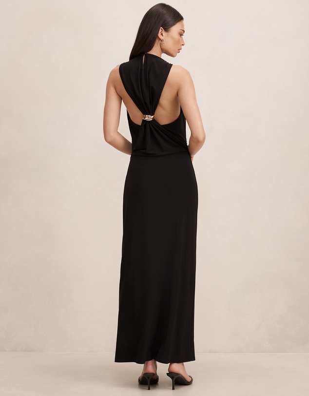 Forever New - Jae Bubble Back Hardware Maxi Dress