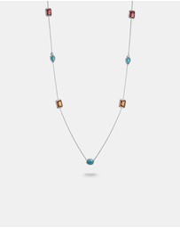 THOMAS SABO - THOMAS SABO Elyndra Necklace with Multi-coloured Stones
