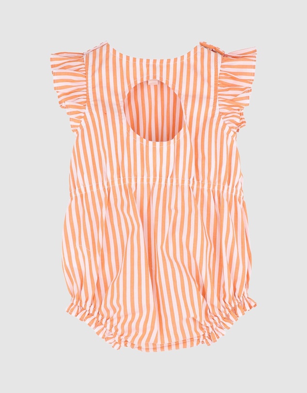 Fox & Finch - Woven Stripe Bodysuit - Babies