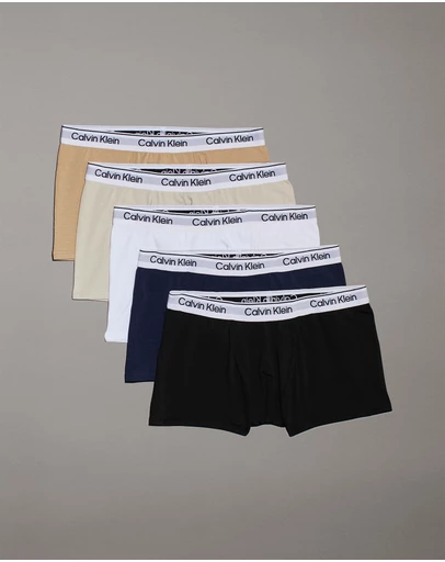 Calvin Klein - Modern Cotton 5 Pack Boys Trunks