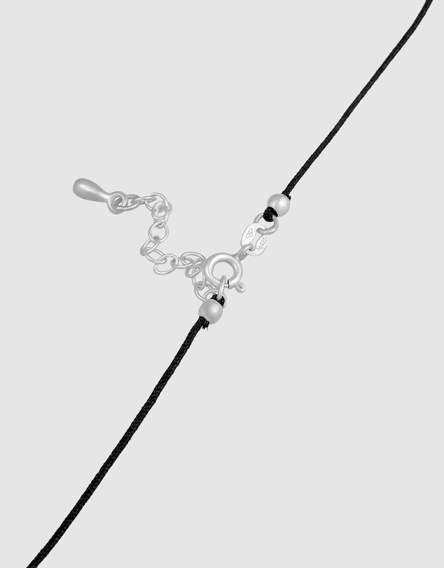 Elli Jewelry - Black Zirconia Drop Choker Necklace