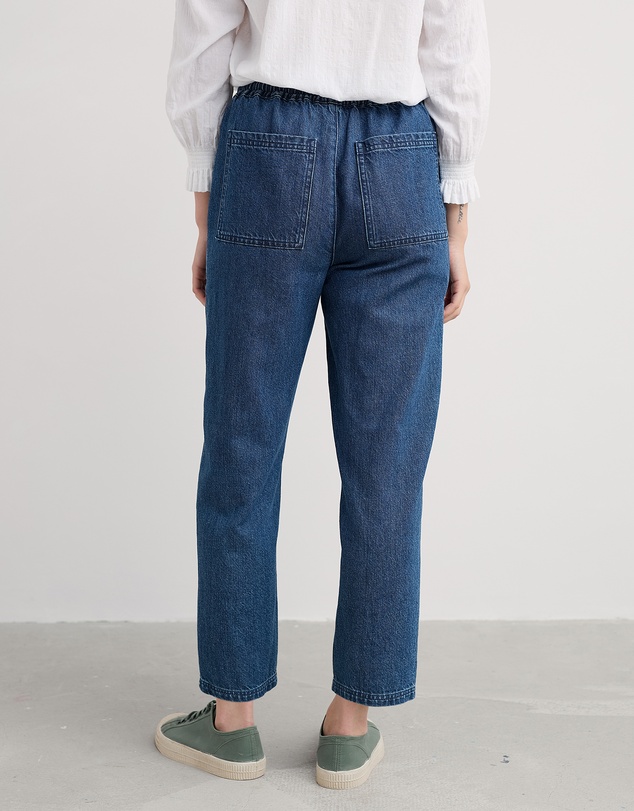 Seasalt - Seasalt Cornwall Blue Sholl Joggers