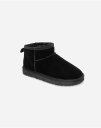Ozwear Connection Uggs - Ugg Boots Genuine Australian Sheepskin Unisex Ankle Classic Suede
